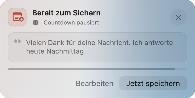 PasteNote schlägt vor, wiederholt kopierten Text als Notiz zu speichern